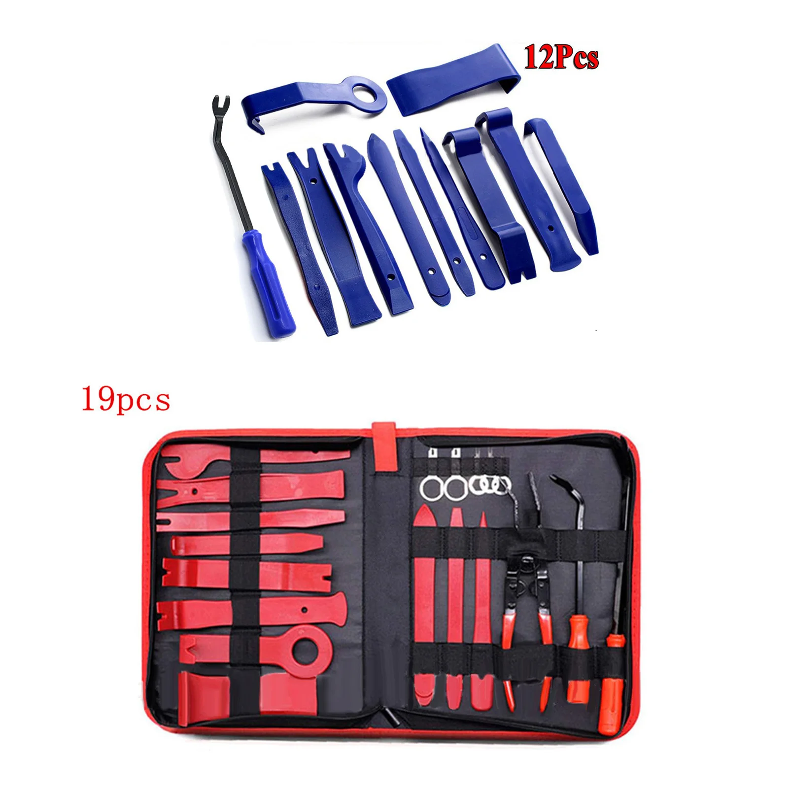 Car Trim Removal Tool Auto Trim Puller Tool Kit Pry Tools Set for Trim Clip Pliers Fastener Remover Pry Hand Tools Kit