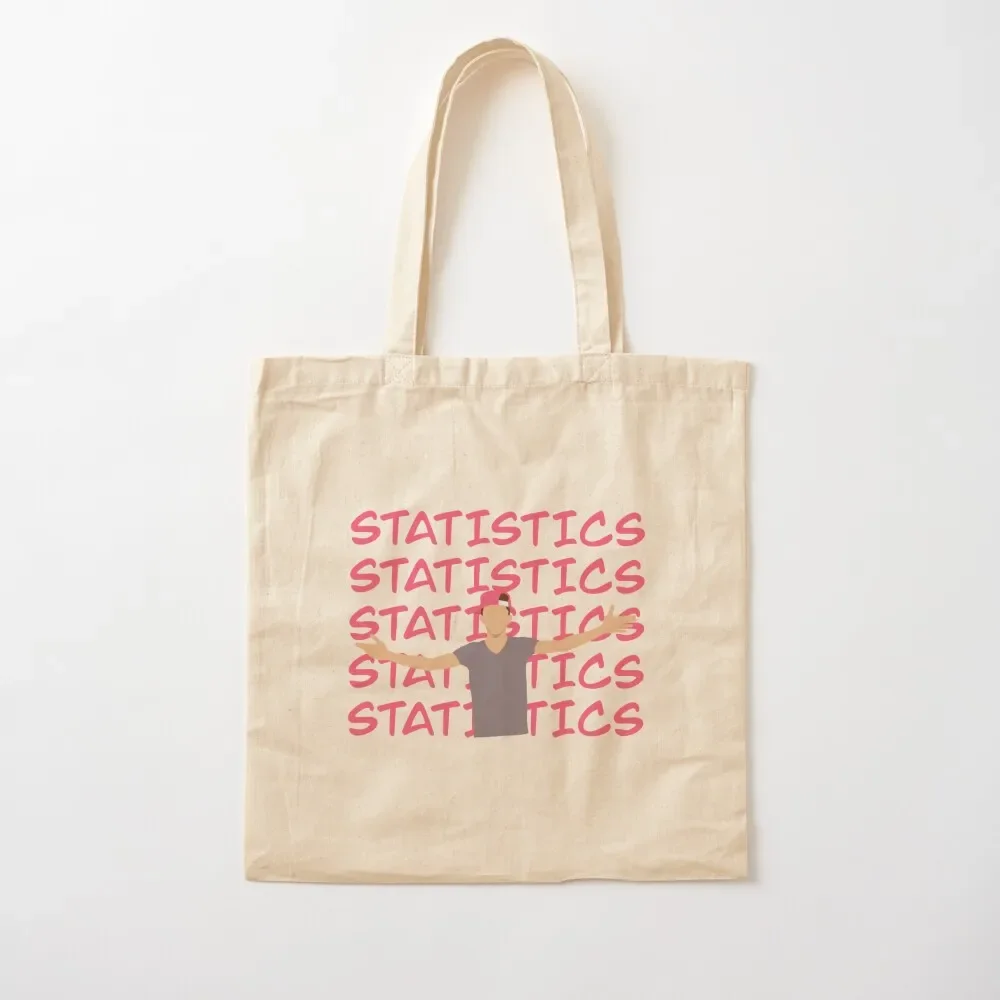 Timmy Tim Statistics Tote Bag Beach bag woman shopping bag tote university Big