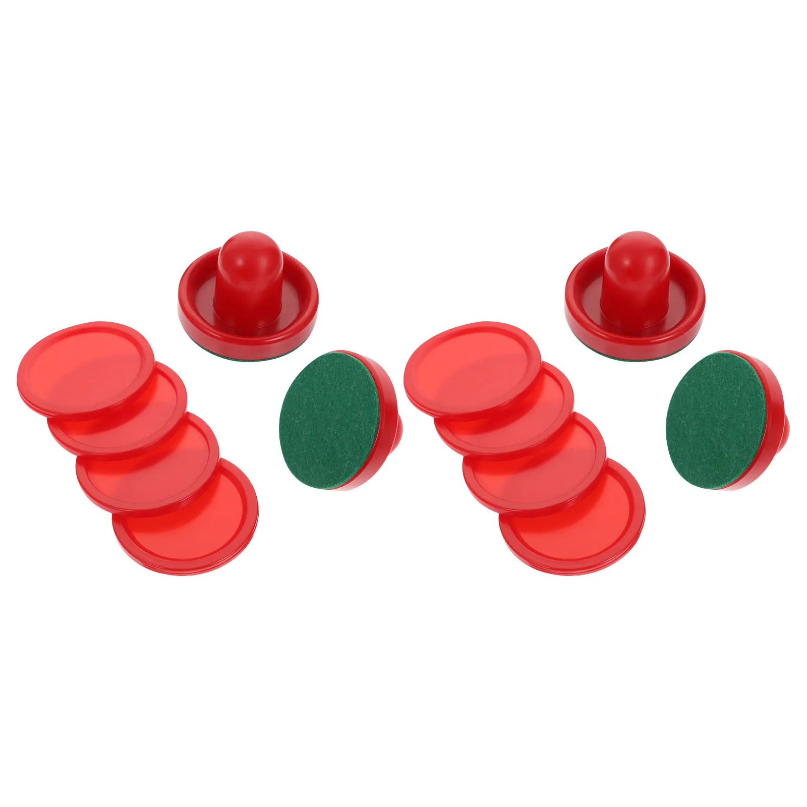 مجموعة واحدة من أدوات استبدال ألعاب هوكي الجليد على الطاولة تتضمن المضربين وكرات الصولجانات لملحقات هوكي الهواء المدمجة الممتعة للعائلة