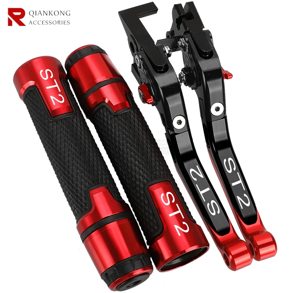 

Motorcycle For Dukati ST2 Handlebar Handle Grips ST 2 ST-2 1998-2003 2002 2001 2000 1999 Adjustable Brake Clutch Accessories