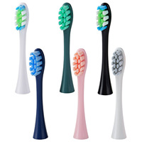 6Pcs Suitable for OCLEAN/OKLIN X Electric Toothbrush Head One/SE/XPRO/Z1/AIR Universal Replacement Head Adult 2258 Soft hair