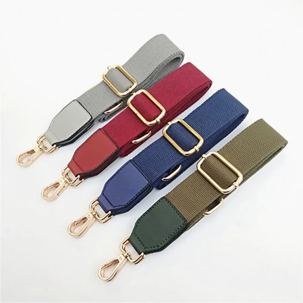 Bag Shoulder Strap Adjustable Long Snap Hook Clip High Tensile Replacement Bag Accessory Messenger Crossbody Bag Belt for Daily