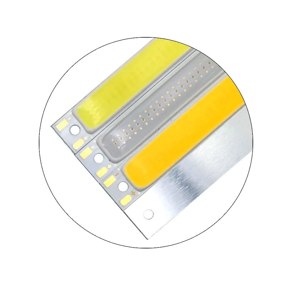 6008 3.7V LED COB 1W 3W rosso blu bianco segnale luminoso bici fai da te