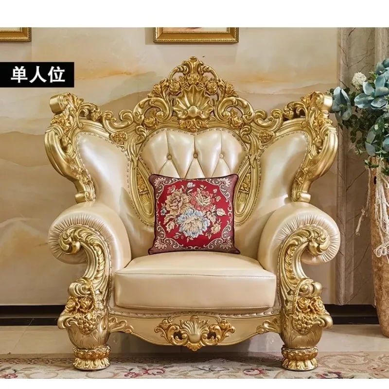 DSA solid wood coffee table marble set with drawers luxury gold living room tea table TV cabinet combination