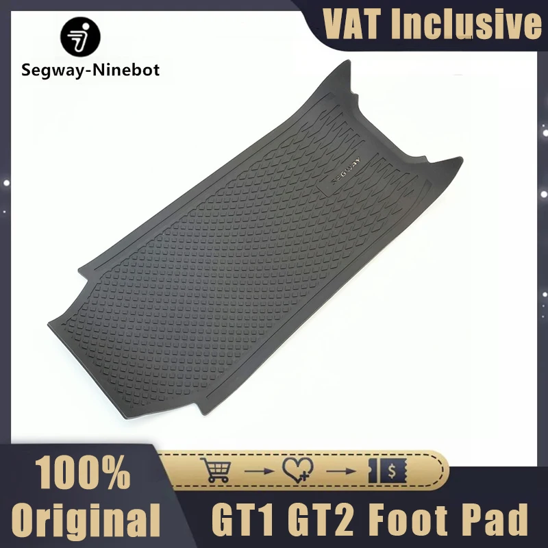 Original Ninebot By Segway GT1/GT2 Super Powerful Electric Scooter Pedal Rubber Pad Parts Series Large Foot Mat Replacement