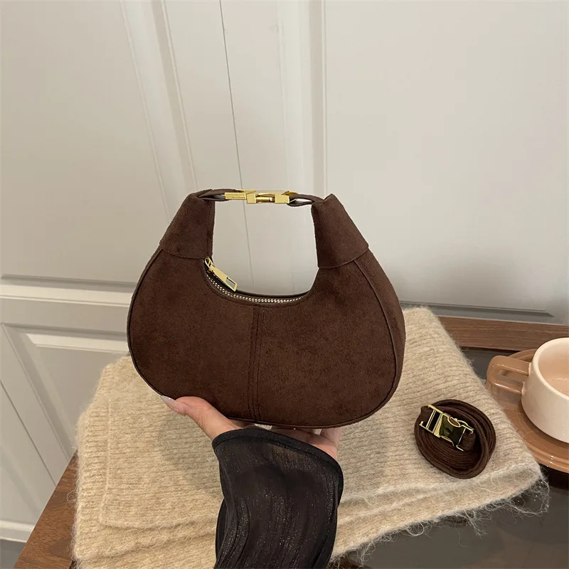 

Женский винтажный матовый клатч 2025 года, кошелек через плечо в стиле клецок с регулируемым ремешком-цепочкой для вечеринок и свиданий ​