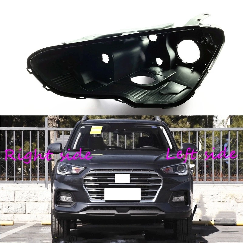 

Headlight Base for Hyundai IX35 2018 2019 2020 Headlamp House Car Rear Base Front Auto Headlight Back House