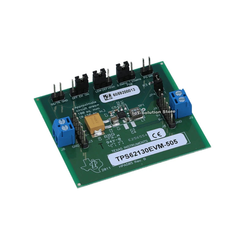TPS62130EVM-505 Evaluation Module for TPS62130 a 3-A, synchronous, step-down converter in a 3x3-mm, 16-pin QFN