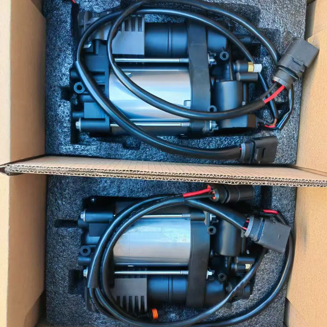 Tech Master 970 air Suspension Compressor 97035815110 New Without Cover Steel & Rubber Bushings for Front Position Cars