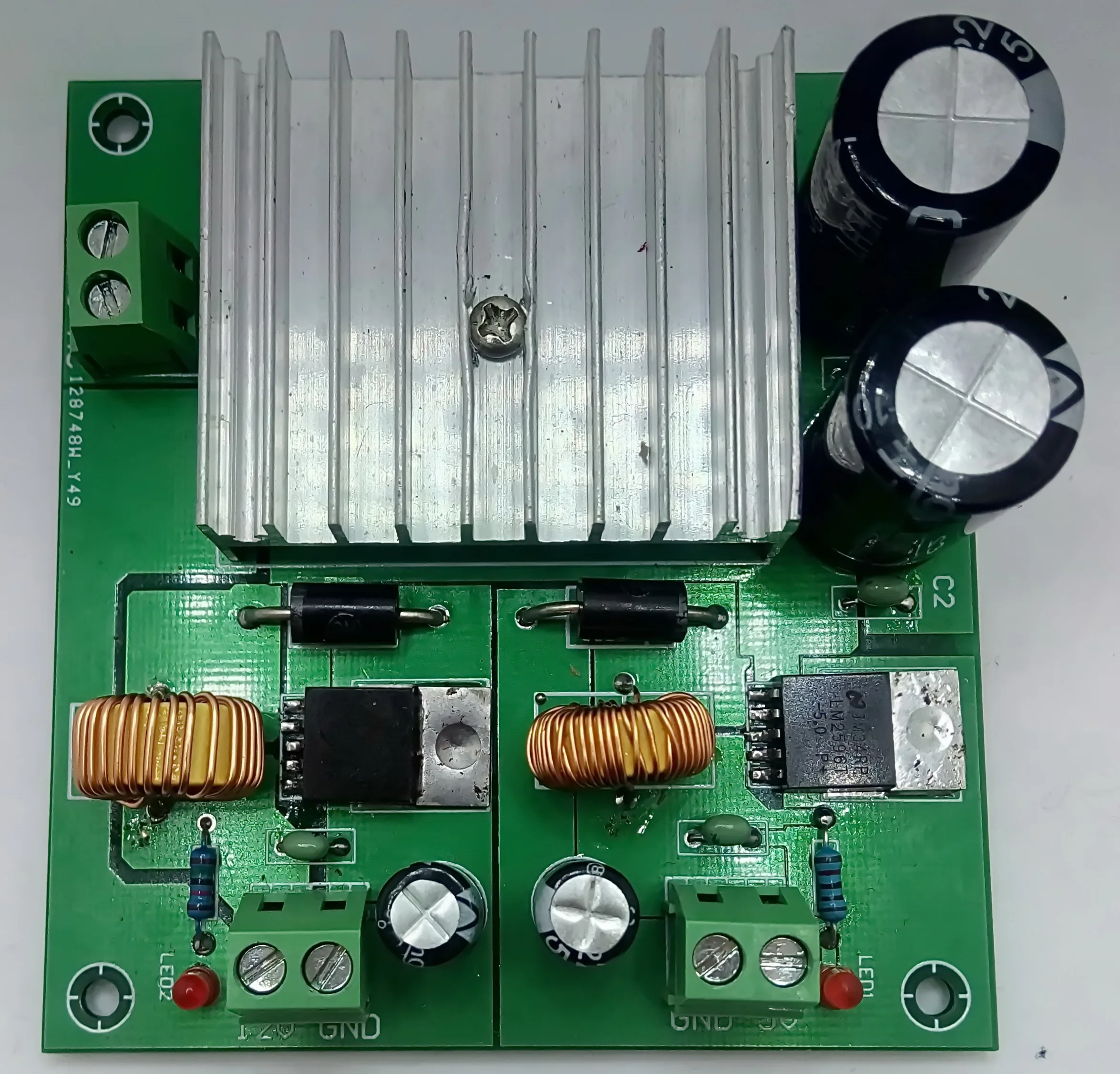 Lm2596 3A High Current High Rate Voltage Stabilizing Circuit 5V 12V Power Supply DC-DC Module Multi-channel Output Voltage