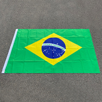90+150cm  60*90cm size  Brasil Banner Flag   Polyester Brazil National Flag Banner Outdoor Indoor for Celebration