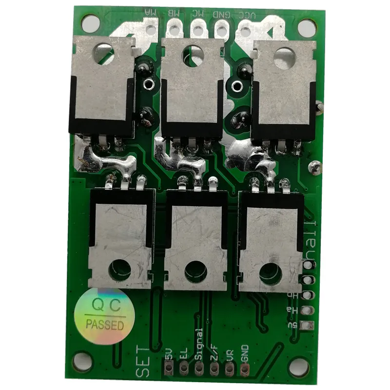 Imagem -02 - Trifásico Bldc Motor Driver Board Placa de Controle de Alta Potência com Controle Pwm Controlador Hall Motor Drive 36v72v Pcs por Lote