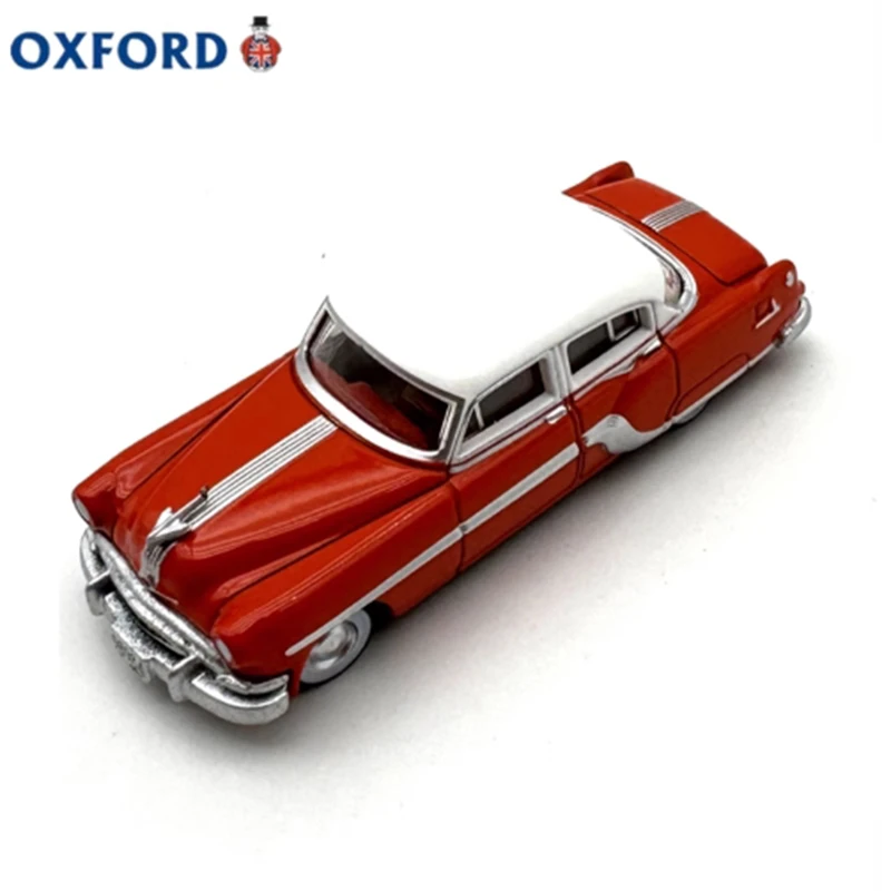 

OXFORD Diecast 1: 87 Scale Pontiac 1954 Vintage Alloy Car Model Collection Display Toy Ornaments Gifts