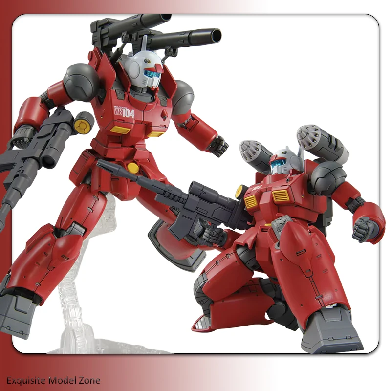 In Stock Gaoke HG 1/144 Model Kit GTO Guncannon RX-77-02 Assembly Action Figures Robot Customized Plastic Model Kits Toy Gift