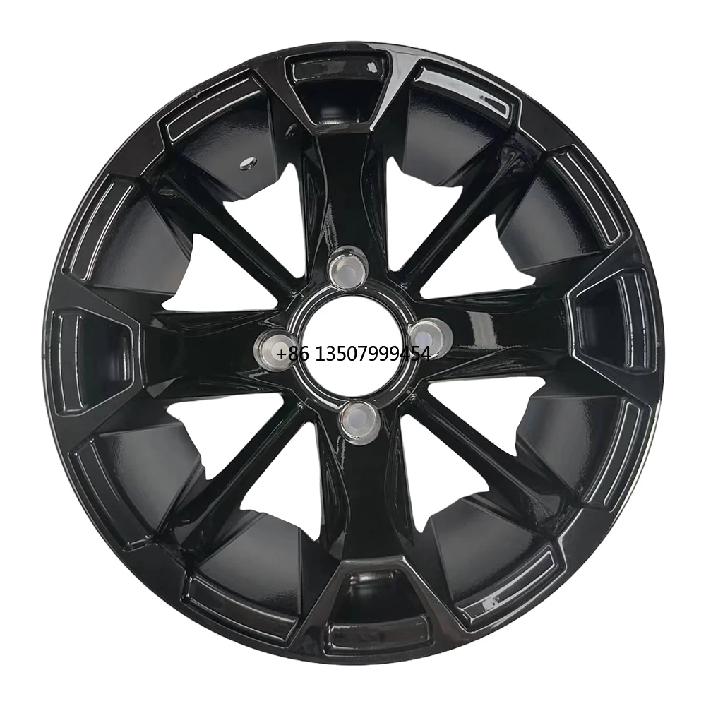 

New Aluminum All-black Golf Cart Wheel Hub Replacement NBR12-08(12x7-4-101.6-70-negative18)