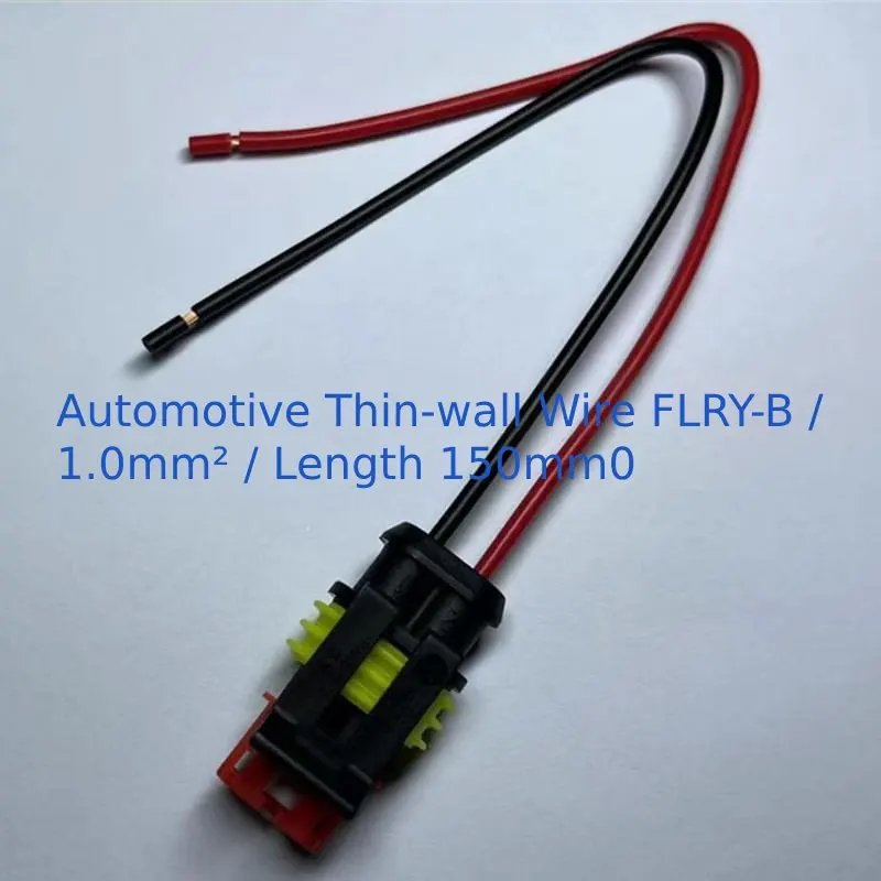 2-pin 282104-1/282080-1 male and female waterproof automotive connector AMP Superseal 1.5mm automotive plug with termina