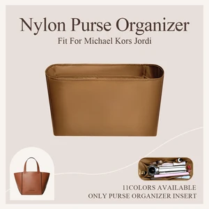 Nylon Bag Organizer Insertion Fit für Michael Kors Jordi -Tasche mit Reißverschluss Inner Auskleidung Aufbewahrungstasche in der Tasche Leichte Tasche Hauptverkäufe Michael Kors - №10
