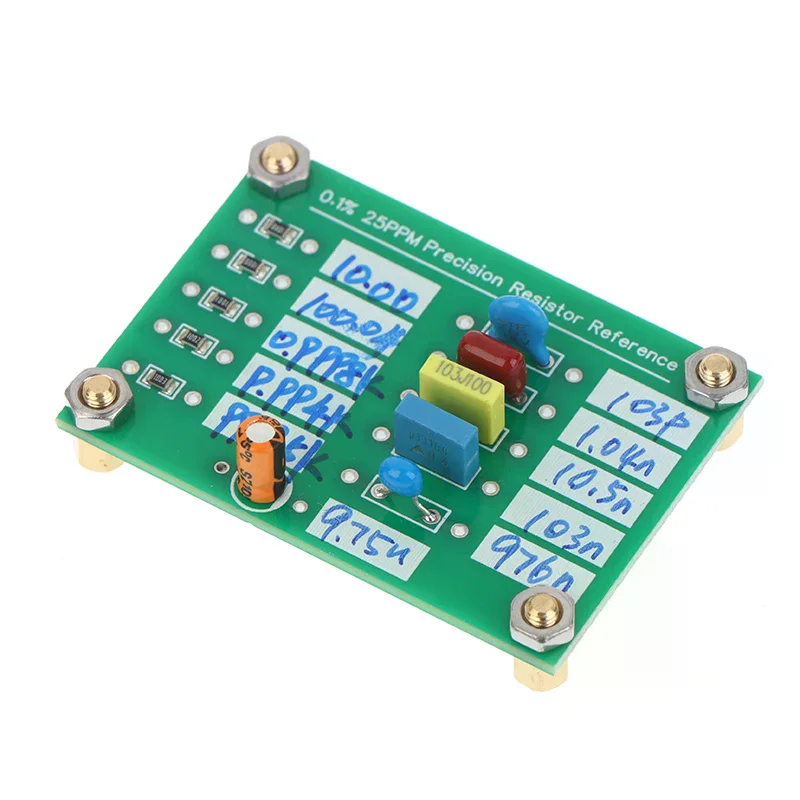 1Pc Precision Resistance Reference Resistor Capacitor Board Used With AD584 LM399 To Calibrate And Calibrate Multimeters