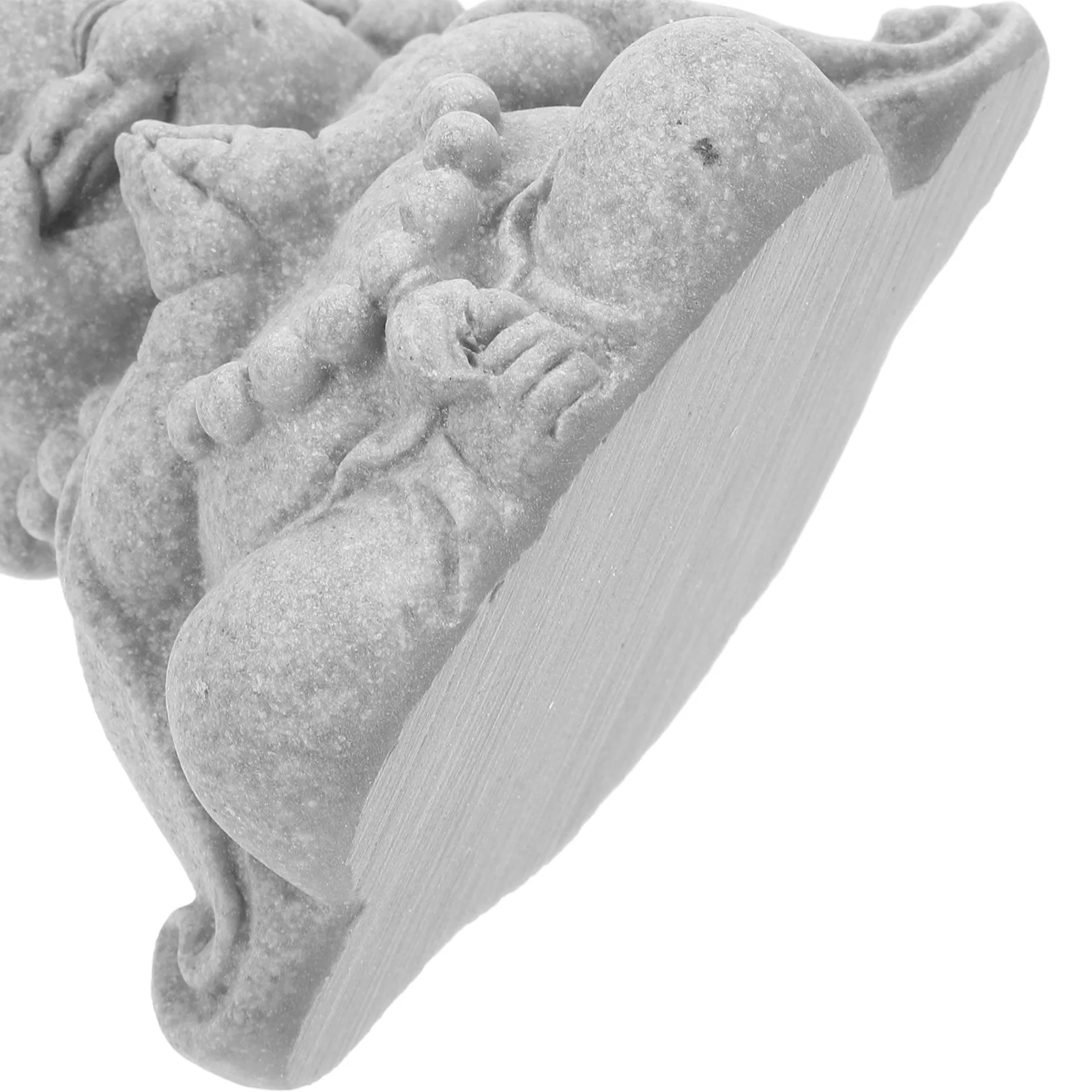 

Vintage Mini Buddha Sculpture Fish Tank Aquarium Decor Stable Base Unique Religious Cultural Meaning Home Garden Adornment