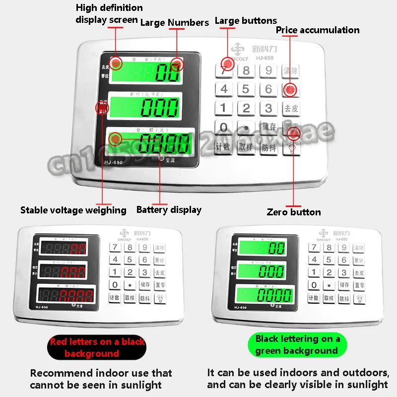 Commercial Bench Scale Stainless Steel 150kg Electronic Scale 100kg Scale Folding Scale Stainless Steel Material Waterproof