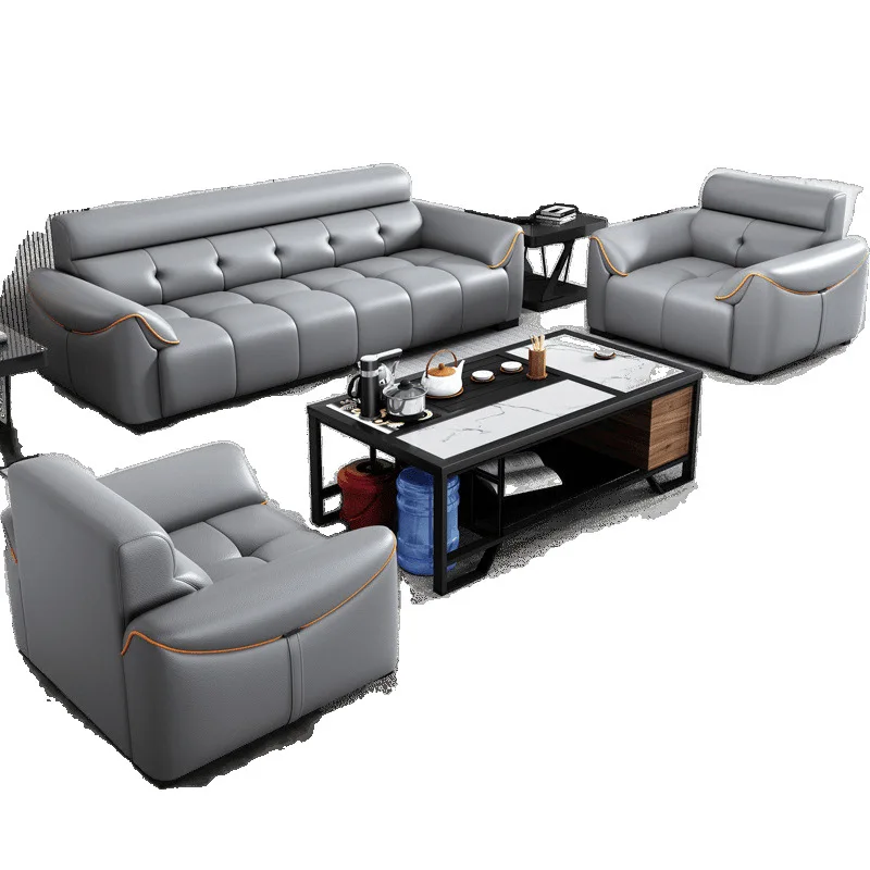 

Office sofa reception business simple can lie down to negotiate living room lounge area