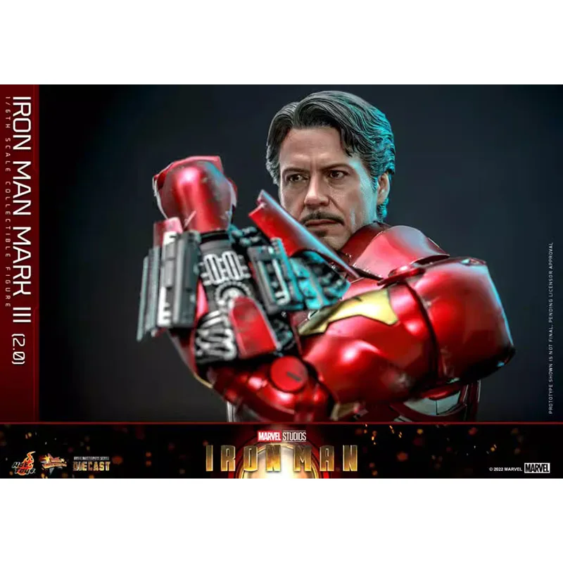 In magazzino Original HOTTOYS HT 1/6 muslimiron Man MK3 2.0 Tony Stark lega Movie Character Model Art Collection Toy Gift