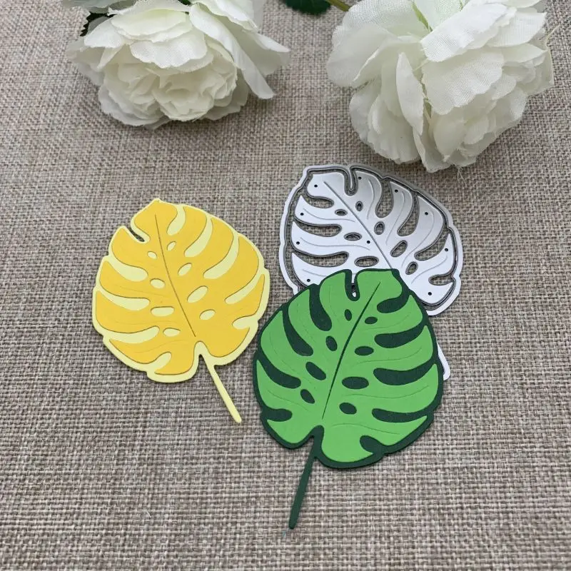 Tropical fern leaves Metal Cutting Dies Stencils For DIY Scrapbooking Decorative Embossing Handcraft Die Cutting Template Mold