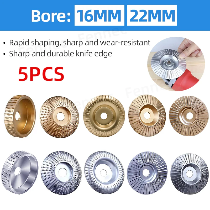 

Шлифовальный круг по дереву, полировальный круг 3/4/5 шт., диаметр 16 22 мм, вращающийся диск, шлифовальный инструмент для резьбы по дереву, абразивные дисковые инструменты для угловой шлифовальной машины
