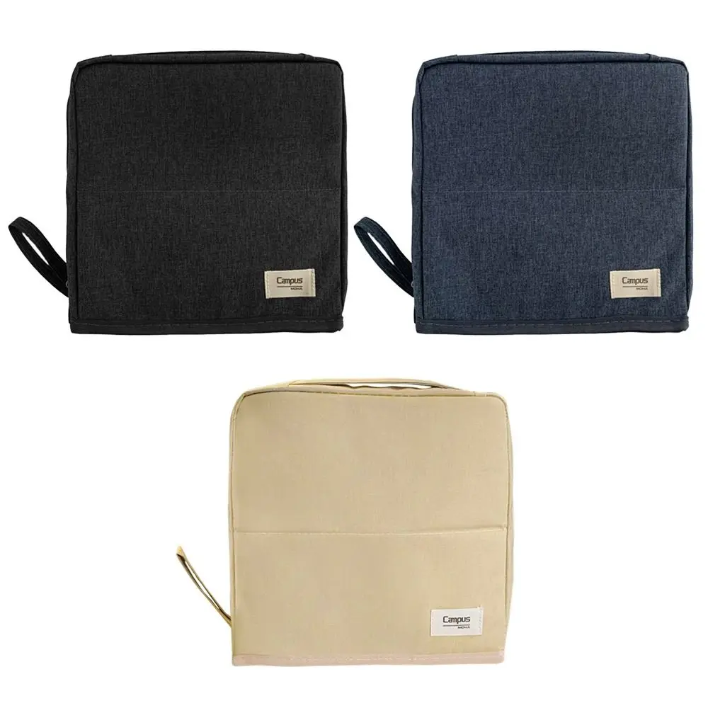 Nuevo Bolsa para bolígrafos Oxford, bolsa de cosméticos multifuncional de gran capacidad, organizador de papelería, regalo