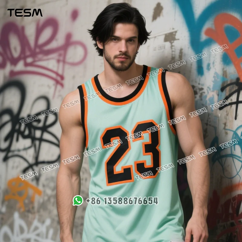 

TESM Sumer Sports Vest Adult Child Parent-Child Outdoor Sleeveless T-Shirt Running Top Breathable High-Definition Printe Vest