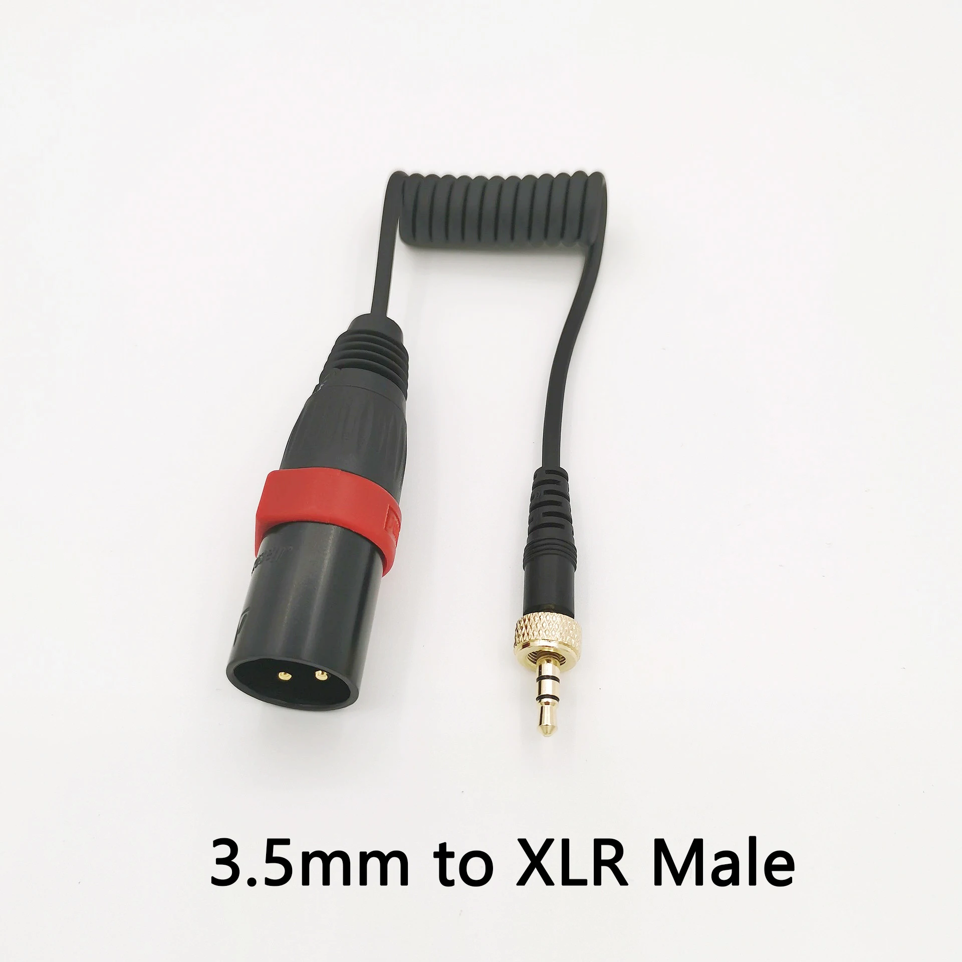 XLR Male Female Microphone Cable to 3.5mm 1/8 Inch TRS for Sony D11 D12 V1 Sennheiser Microphone for Speaker or iphone Tablet