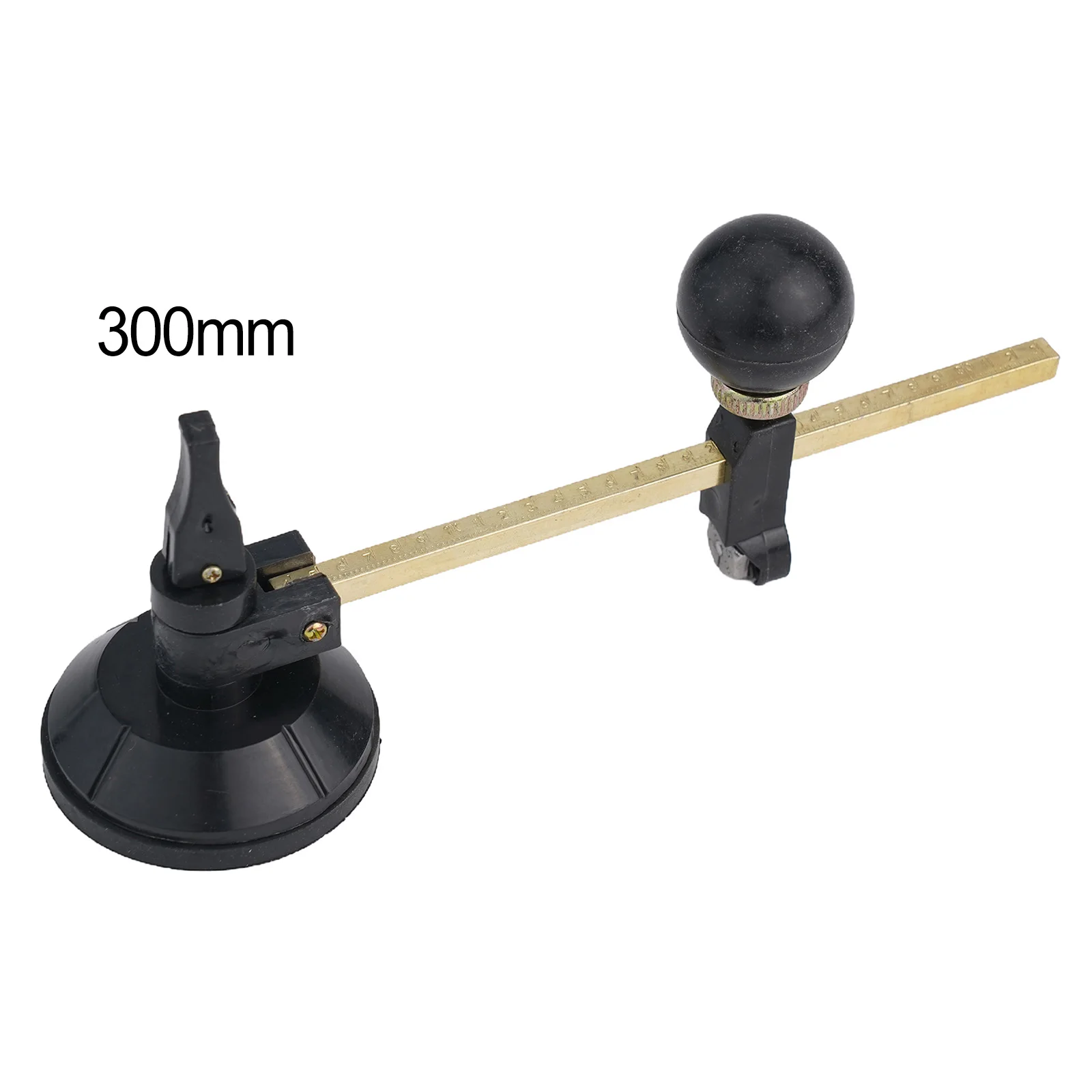 Glass Cutter Round Cutting Tool With Suction Cup Adjustment Compas Type Glass Circular Cutter Multi-Function Glass Cutter