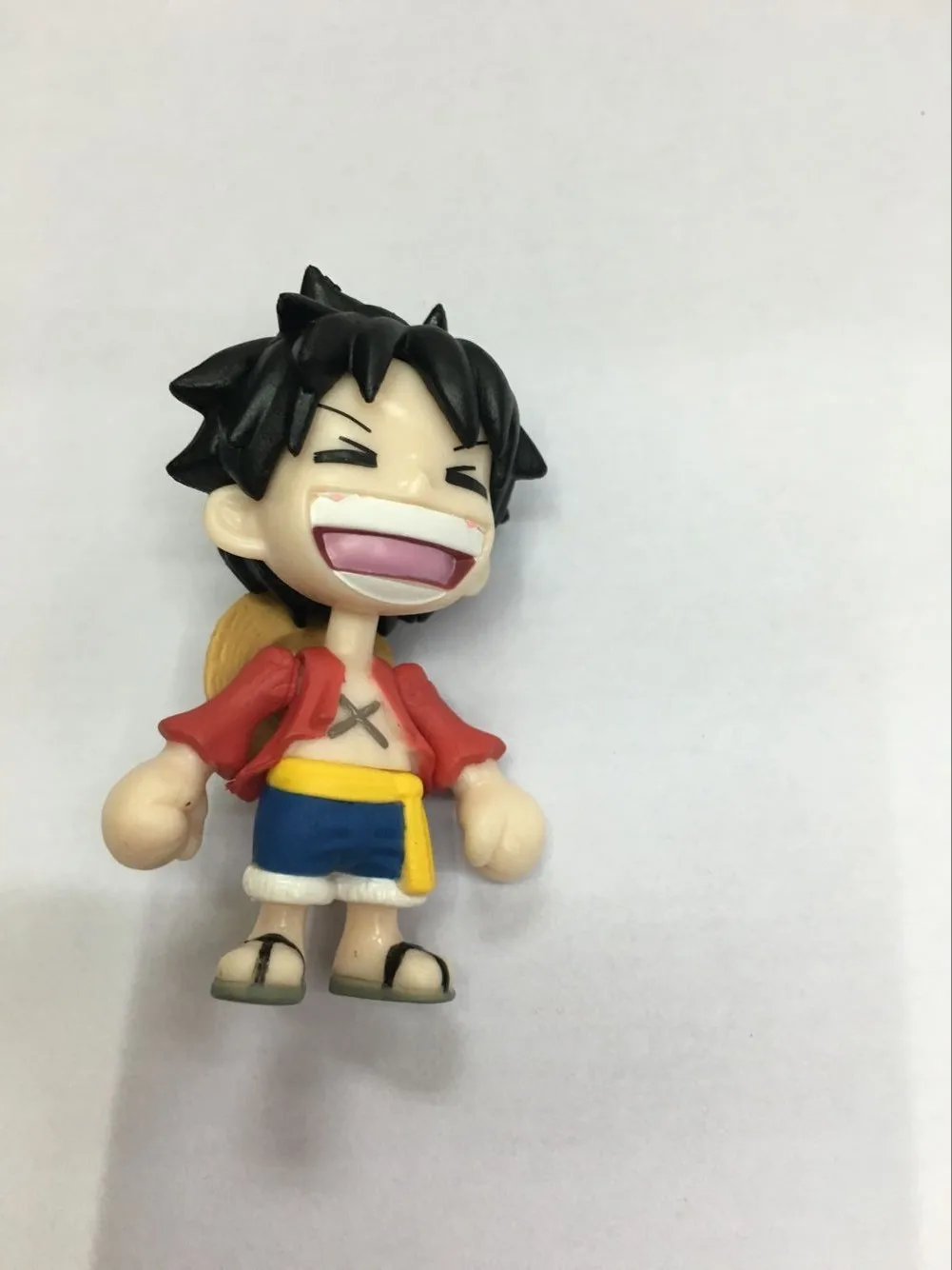 7cm Q-version Anime Figurka GK Model One Piece Smile Luffy Cute Pvc Action Figure Collection Ornament Kids Toys Gifts Accessory