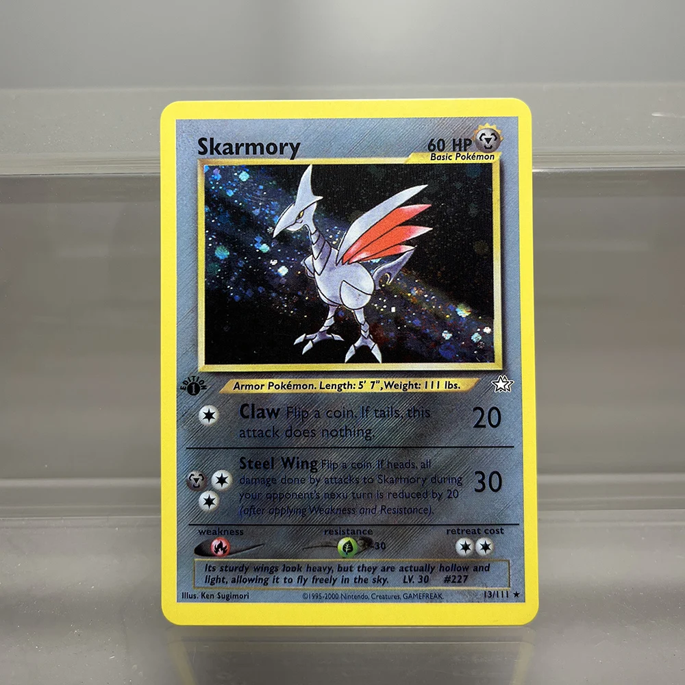 PKM Proxy Cards Classic 1996 1. Auflage Mewtwo Gyarados Alakazam Cards Collection PTCG Neo Genesis Folienkarte