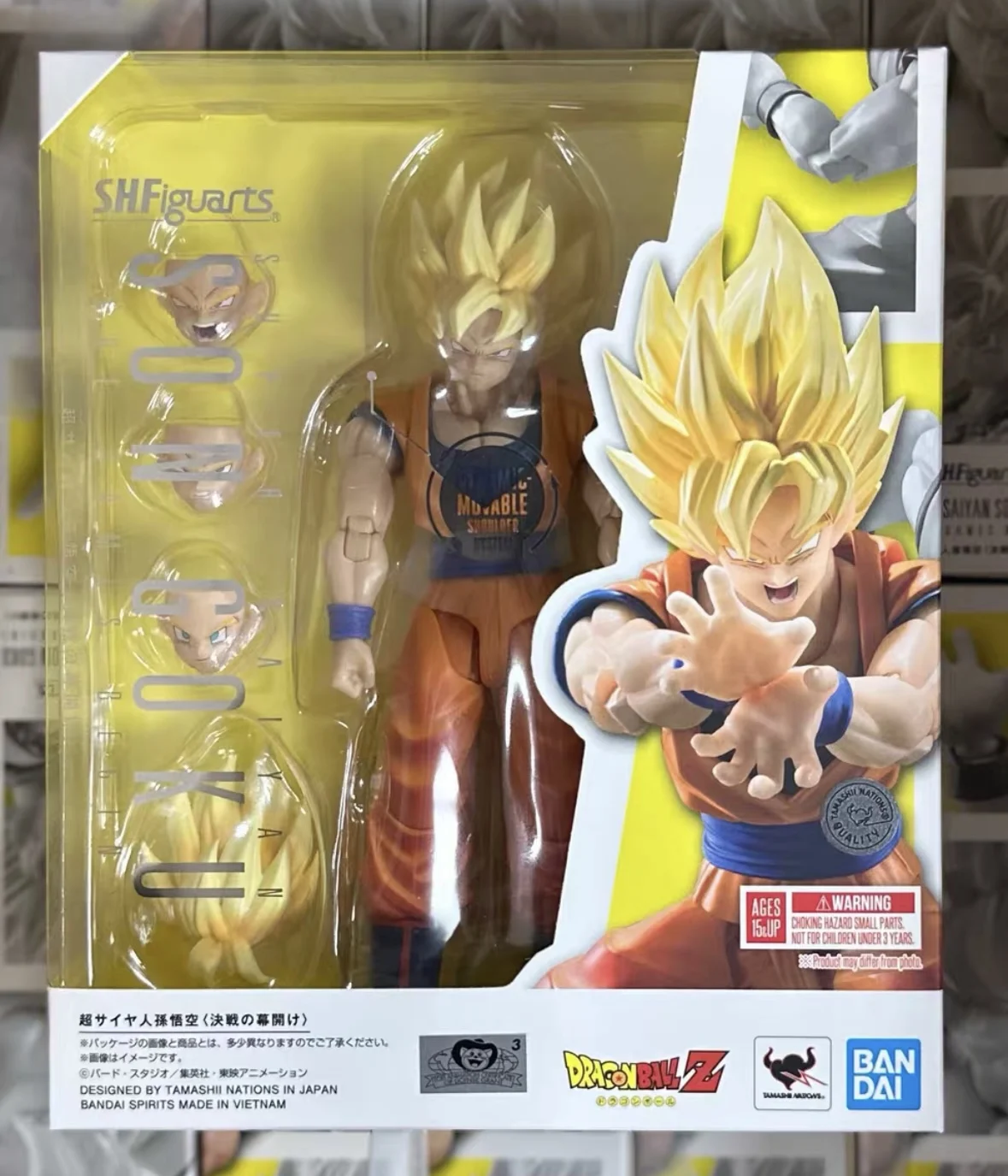 In Voorraad Echt BANDAI SHFiguarts Dragon Ball Z Son Gohan De Games Begin Super Saiyan Son Goku Figuur Anime Action Model Speelgoed