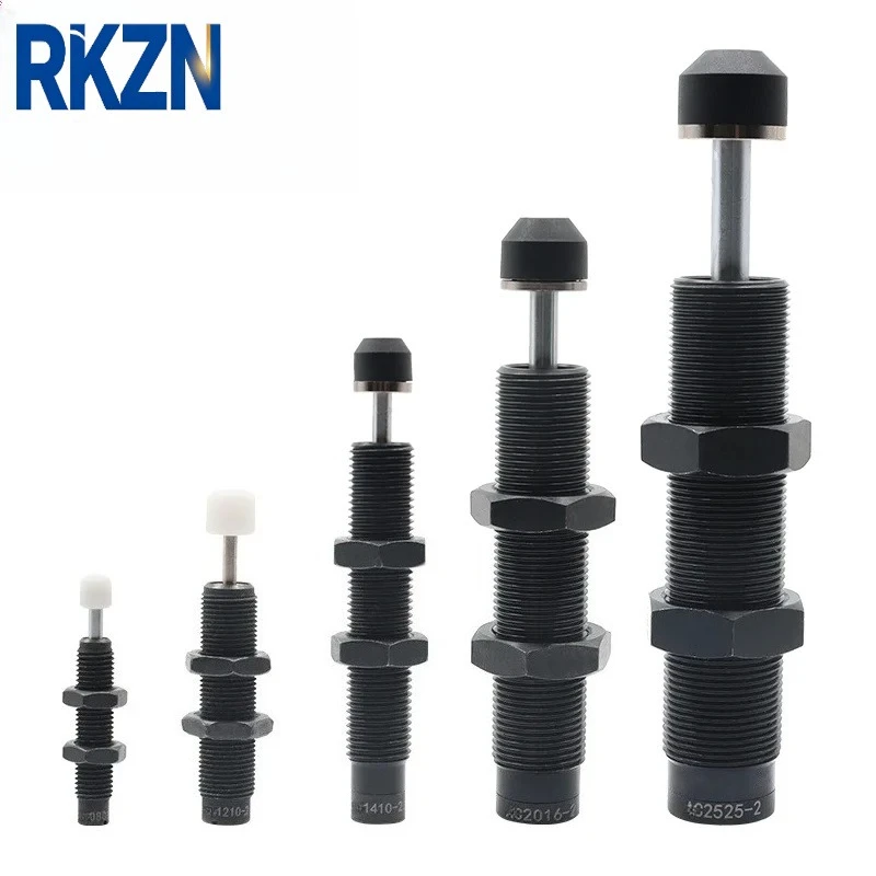 Hydraulic Shock Absorber Oil Pressure Damper 6/8/10/16/20/25/50mm Stroke for Pneumatic Cylinder Motion Control