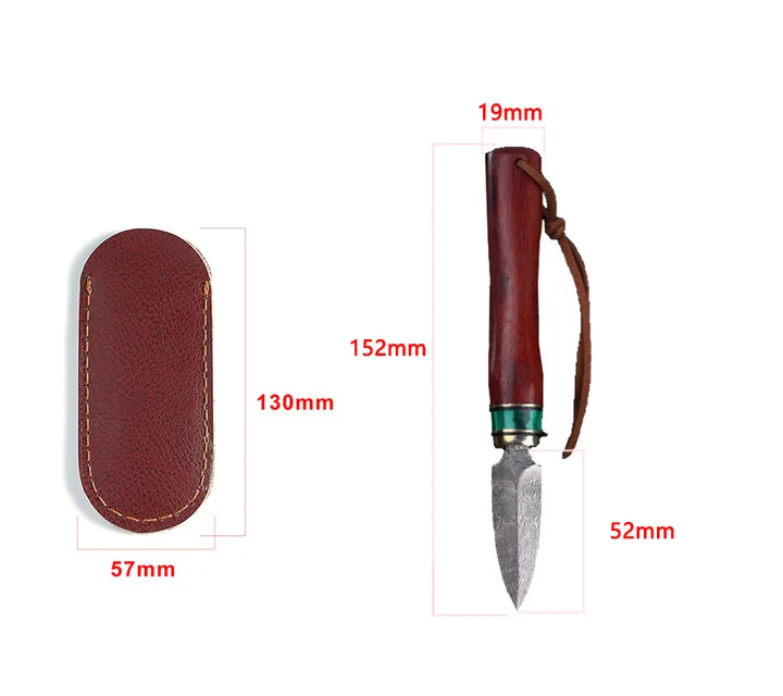 Edelstahl Teemesser Teeset Pu'er spezielles Kung Fu Teebrauwerkzeug Teennadel Teezeremonie Zubehör mit Lederetui – Detail 6