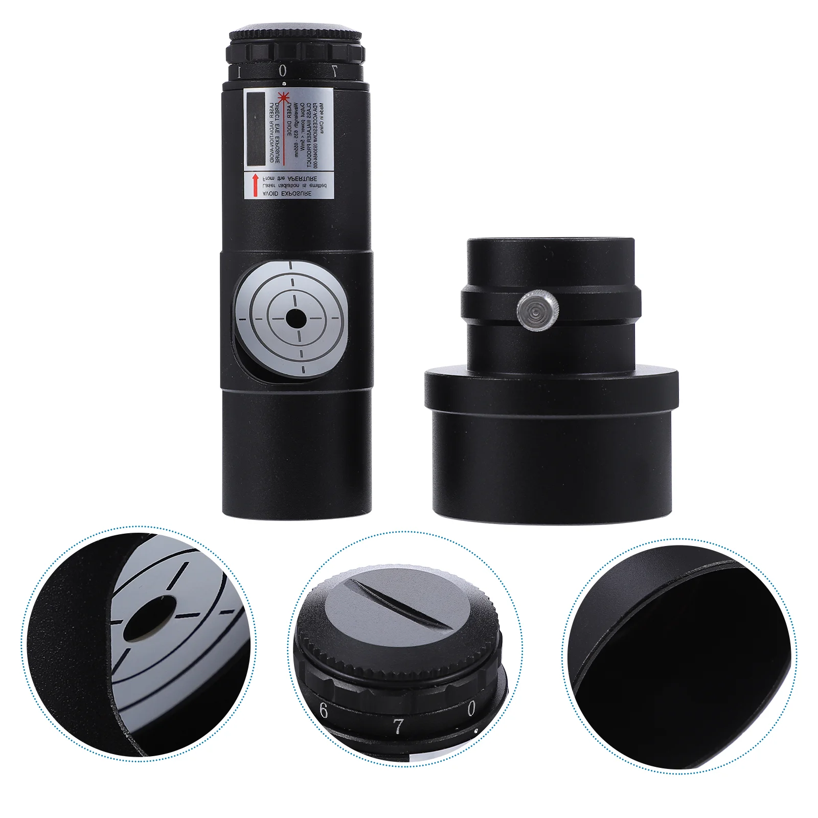 

Collimation Eyepiece Adapter Telescope Collimator 7 Level Adjustable Earth Tones