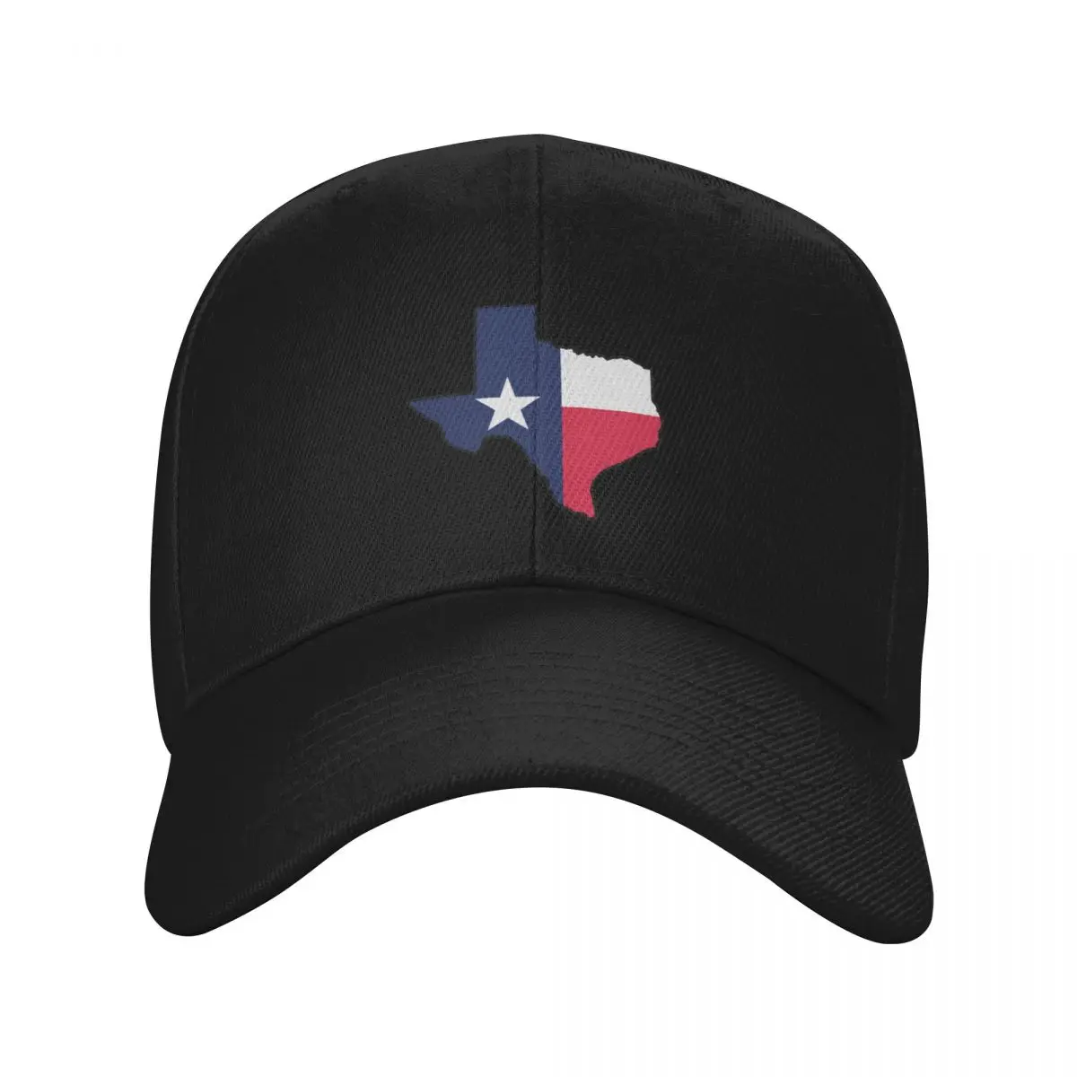 

Texas State Outline with Flag Baseball Cap Hat Beach Horse Hat Sunscreen Golf Men Women's