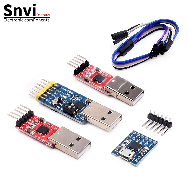 Snvi CP2102 USB 2.0 to UART TTL 5PIN Connector Module Serial Converter STC Replace FT232RL CH340G PL2303 For Arduino Pro mini