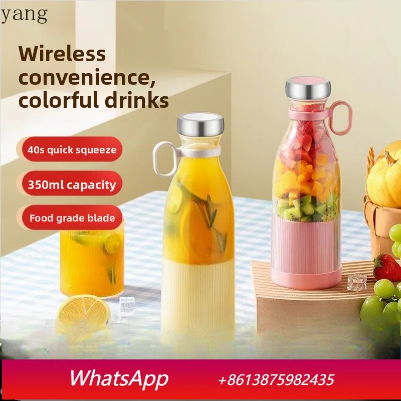 YJQ Mini Juicer Portable Multifunctional Electric Juice Blender