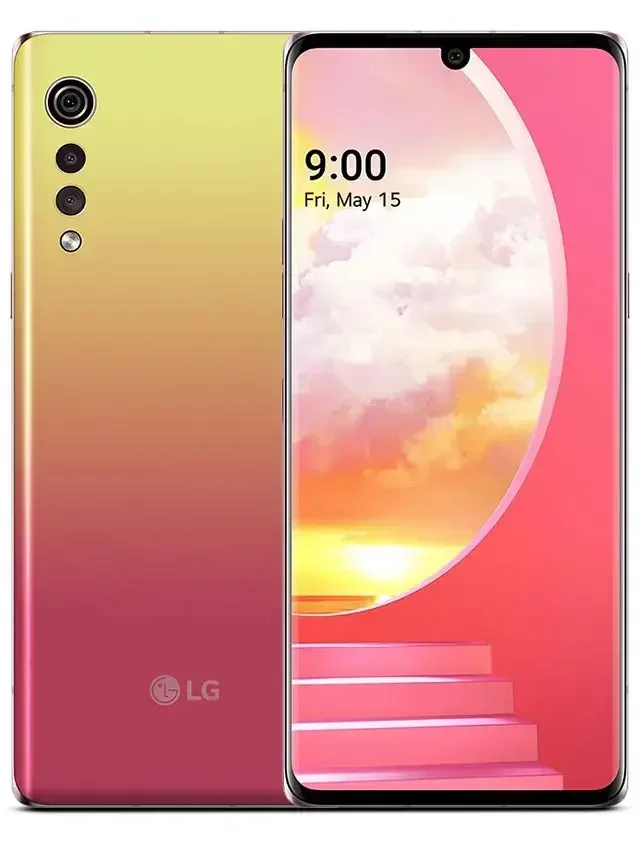 Ponsel pintar LG Velvet G9, HP LM-G900N 5G/G900TM tidak terkunci asli Snapdragon 765 6.8 ''RAM 6GB ROM 128GB kamera