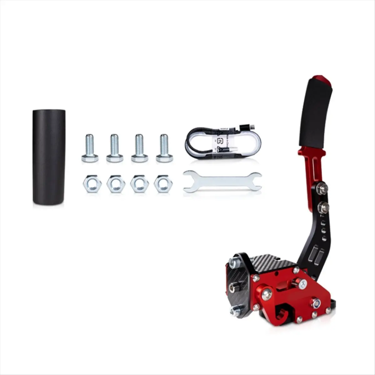 A10I USB Handbrake for for G29/G27/G25 PC Hall Sensor USB SIM Racing for Racing Games T300 T500 HB1009 Red