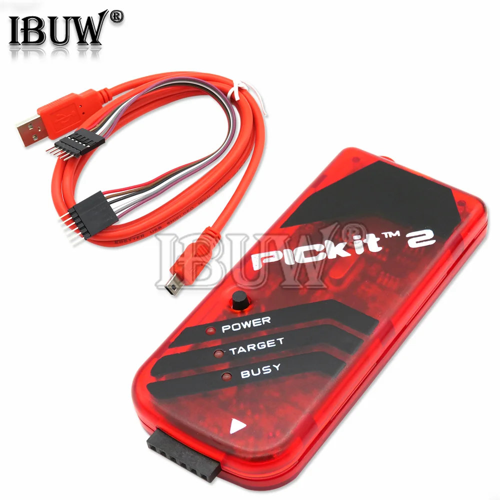 1PCS PICKIT2 PICKIT3 PICKIT3.5 Programming Adapter Offline with Cable PIC ICD2 Universal Programmer Seat PIC KIT 2 3 3.5