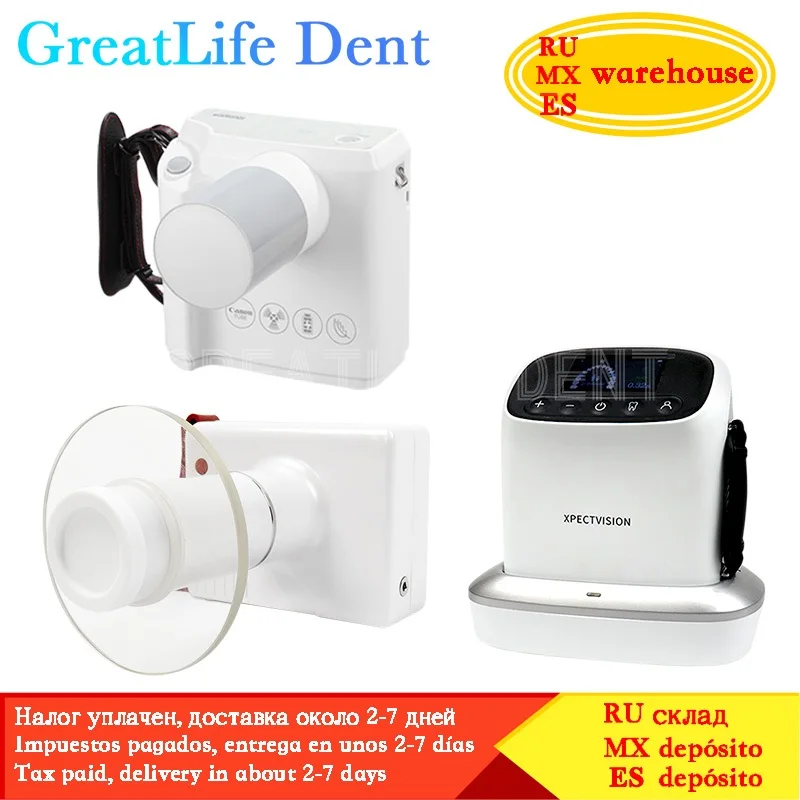 Odonto Sem Galantia Mexico Stock GreatLife Dental Hyperlight X-Ray Digital Portable X Ray Rvg Sensor Machine System Rx Camera