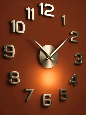 2026 Modern Design Large Wall Clock 3D DIY Quartz Clocks Fashion Watches Acrylic Mirror Stickers Living Room Home Decor Horloge