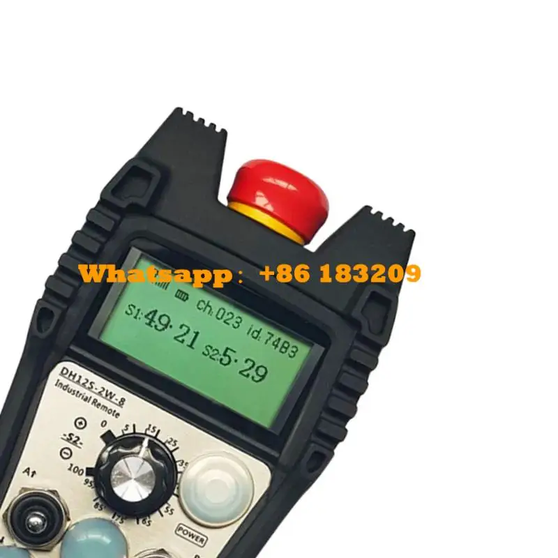 Original Industrial Radio Wireless Remote Control DH12S-2W-8K for Mining Equipment Quarrying Stone Cutting Industries Concrete