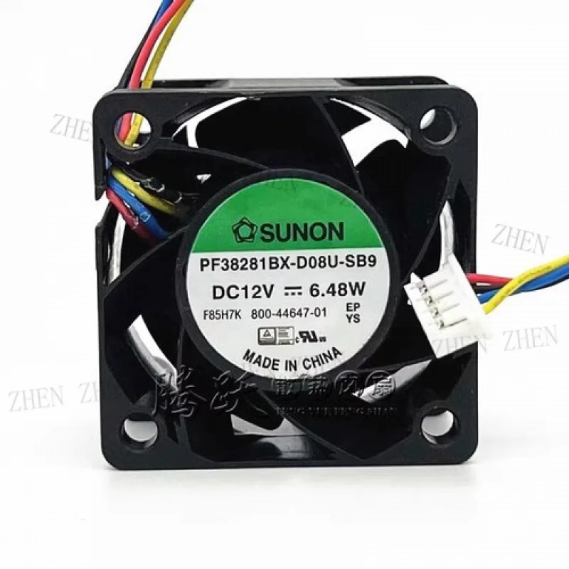 

Y FOR SUNON PF38281BX-D08U-SB9 12V 6.48W 4-pin cooling fan