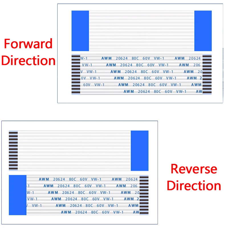 1.25mm 피치 FPC FFC 리본 유연한 플랫 케이블 4/5/6/8/10/11/12/13/14/15/16/17/18/19/20/21/22/23P/24/25/26/28/30P 100 /200/300MM