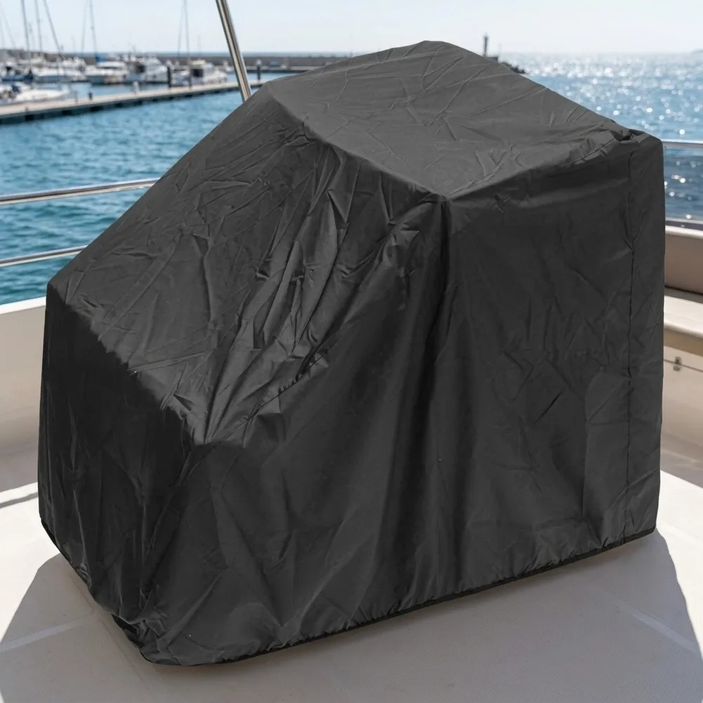 Center Console Cover Rainproof for UV Blocking Dust Resistant Windproof Oxford Fabric Drawstring for Boats and Yachts